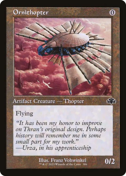 Ornithopter (Retro) [Dominaria Remastered] - MTG Single