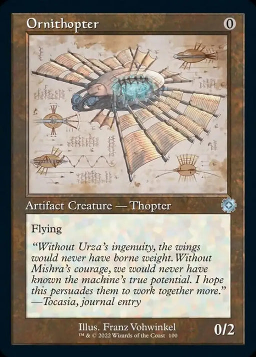 Ornithopter (Retro Schematic) [The Brothers’ War Retro Artifacts] - MTG Single