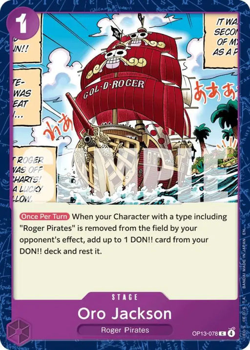 Oro Jackson (OP13-078) [Carrying On His Will]