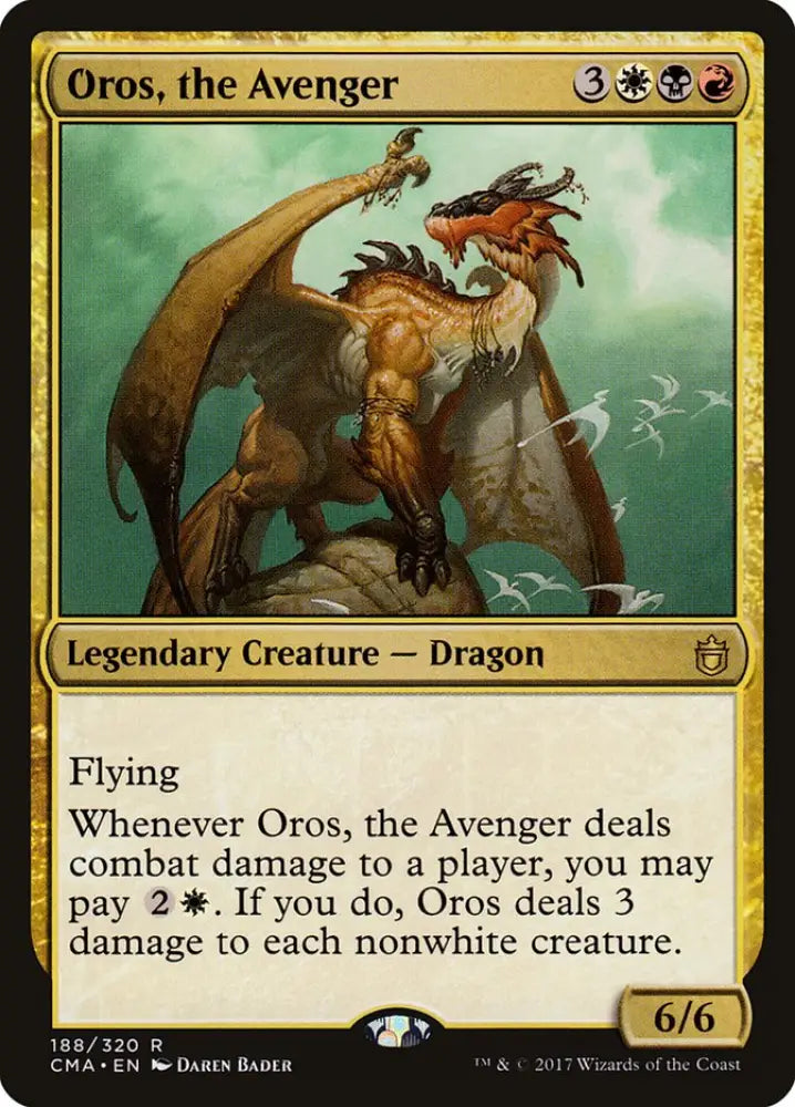 Oros the Avenger [Commander Anthology] - MTG Single