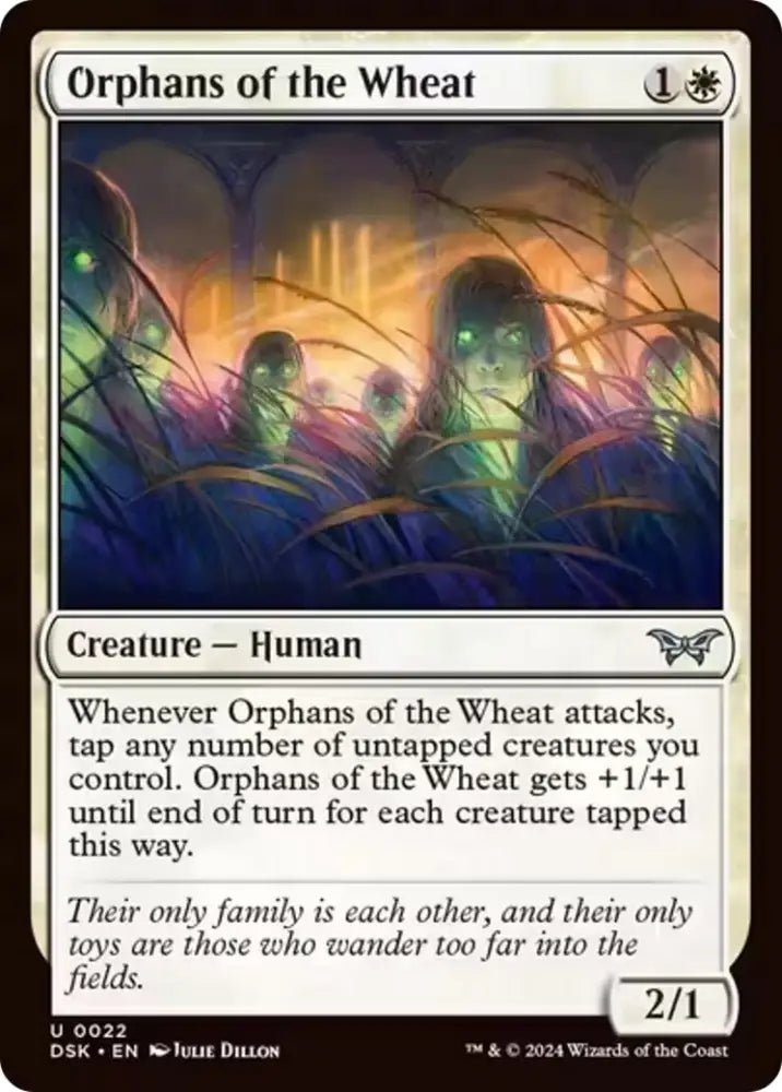 Orphans of the Wheat [Duskmourn: House of Horror] - MTG Single