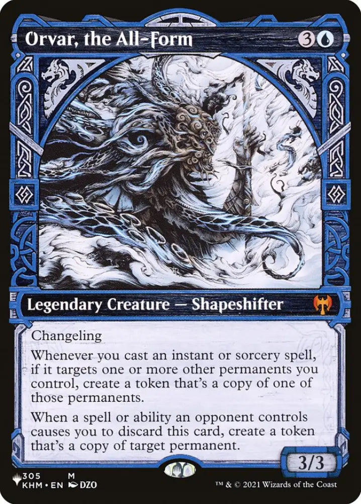 Orvar the All-Form (Showcase) [The List] - MTG Single