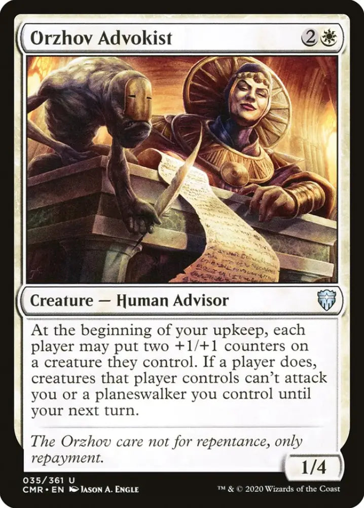 Orzhov Advokist [Commander Legends] - MTG Single