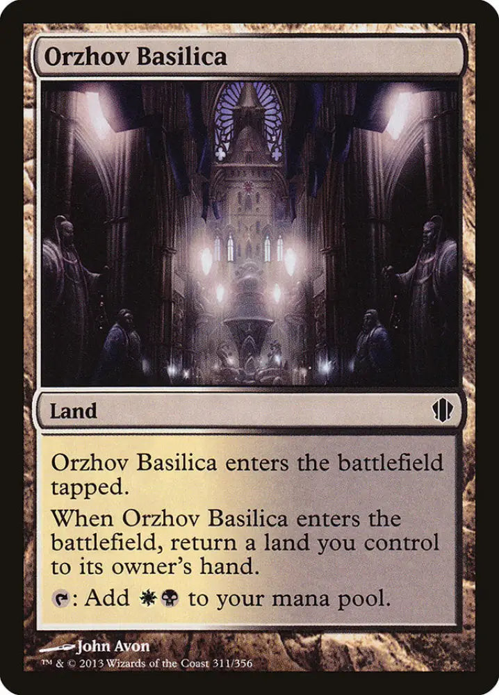 Orzhov Basilica [Commander 2013] - MTG Single