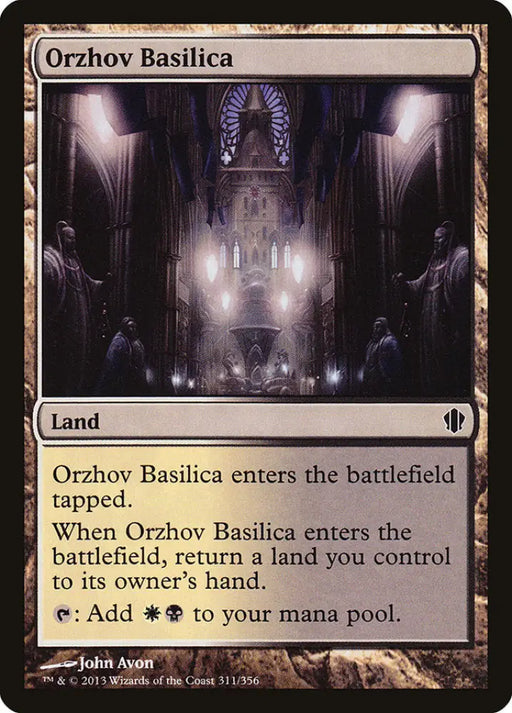 Orzhov Basilica [Commander 2013] - MTG Single
