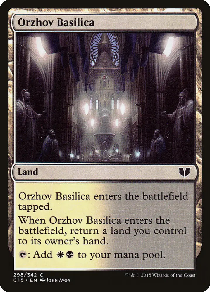 Orzhov Basilica [Commander 2015] - MTG Single