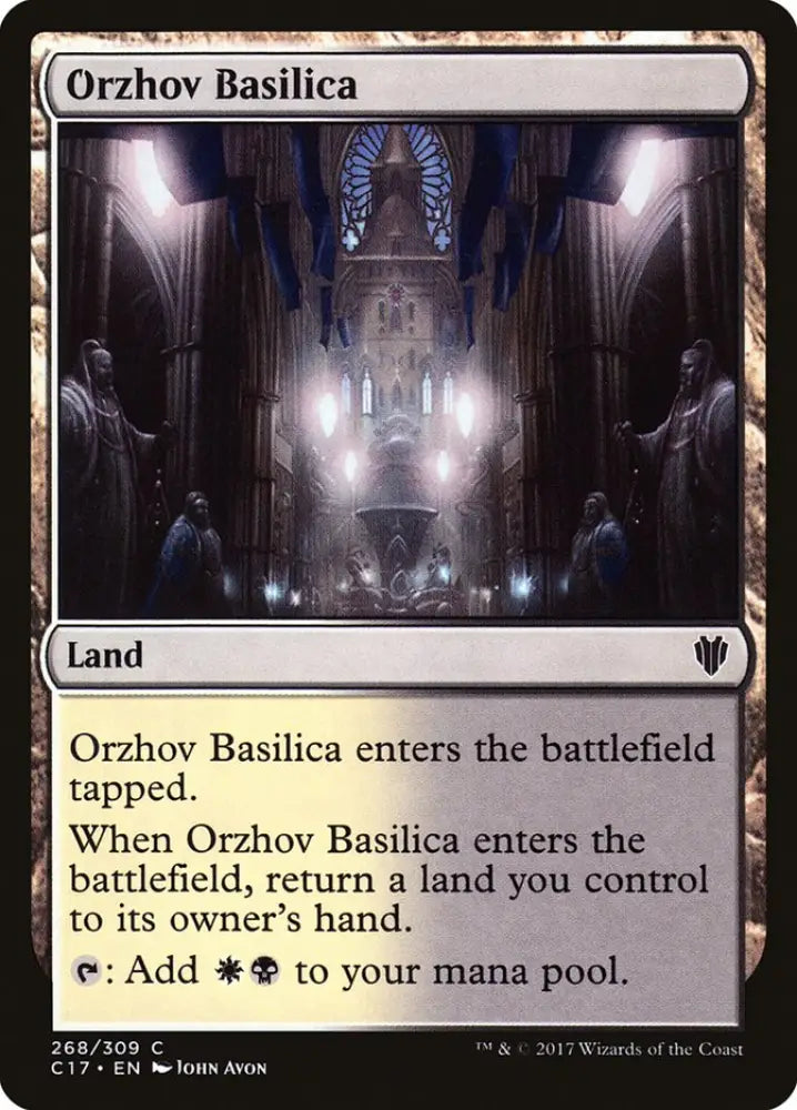 Orzhov Basilica [Commander 2017] - MTG Single