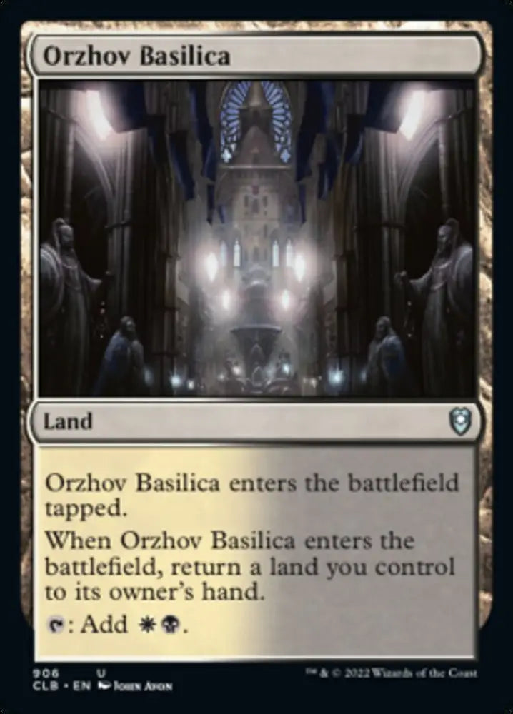 Orzhov Basilica [Commander Legends: Battle for Baldur’s Gate] - MTG Single