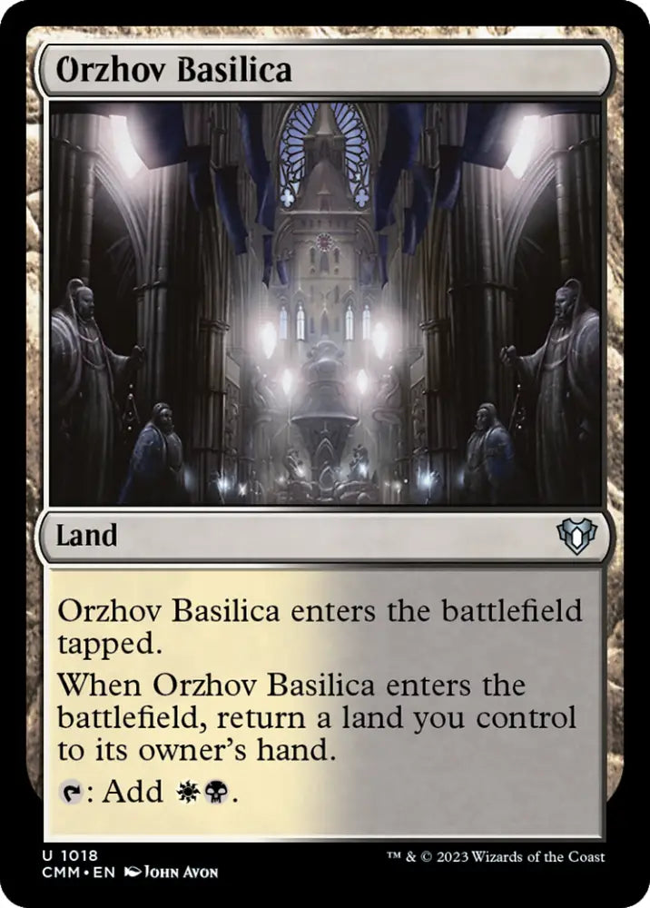 Orzhov Basilica [Commander Masters] - MTG Single
