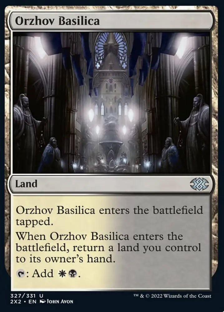 Orzhov Basilica [Double Masters 2022] - MTG Single
