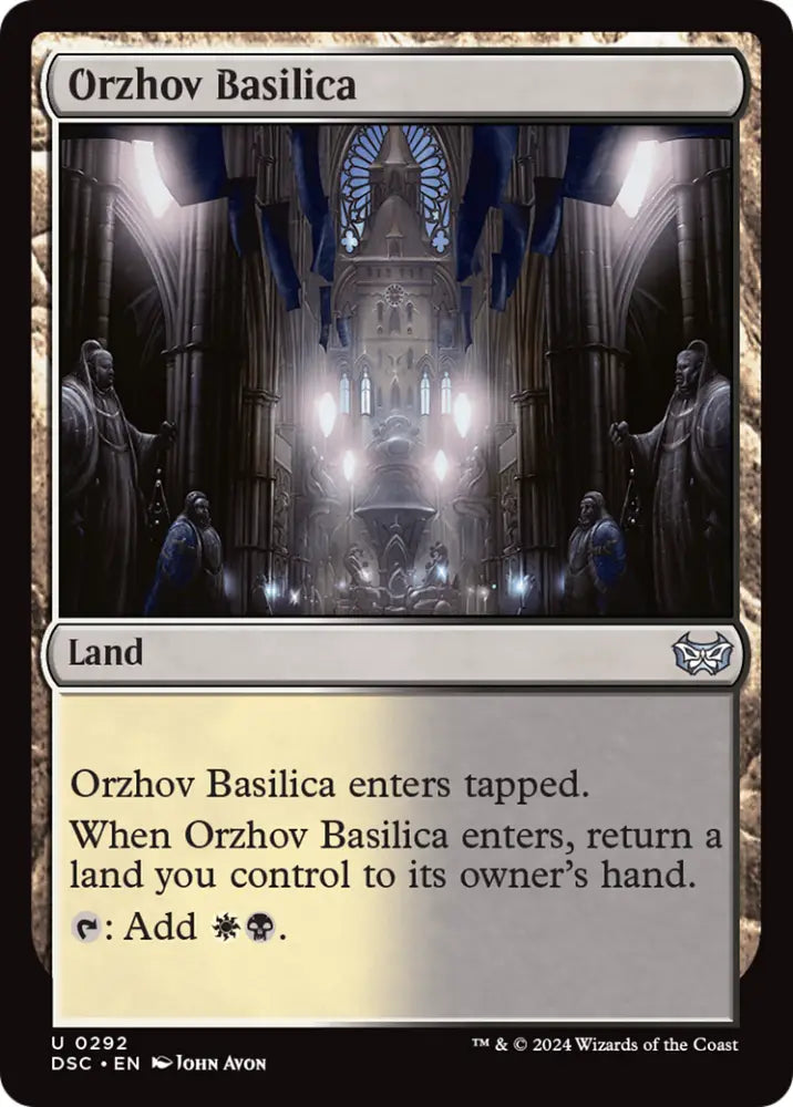 Orzhov Basilica [Duskmourn: House of Horror Commander] - MTG Single