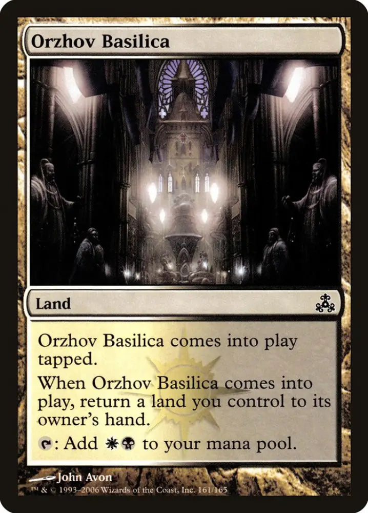 Orzhov Basilica [Guildpact] - MTG Single