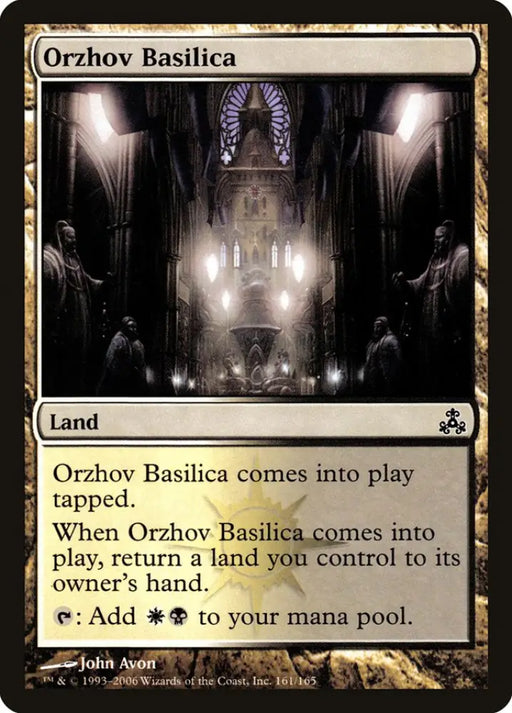 Orzhov Basilica [Guildpact] - MTG Single