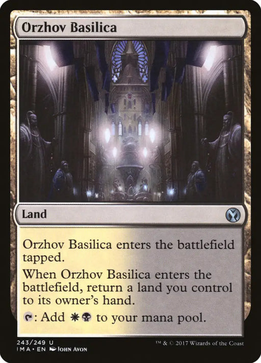 Orzhov Basilica [Iconic Masters] - MTG Single