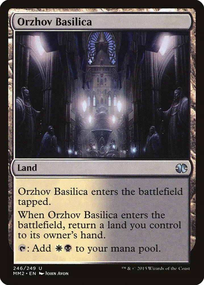 Orzhov Basilica [Modern Masters 2015] - MTG Single