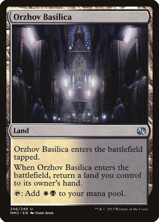 Orzhov Basilica [Modern Masters 2015] - MTG Single