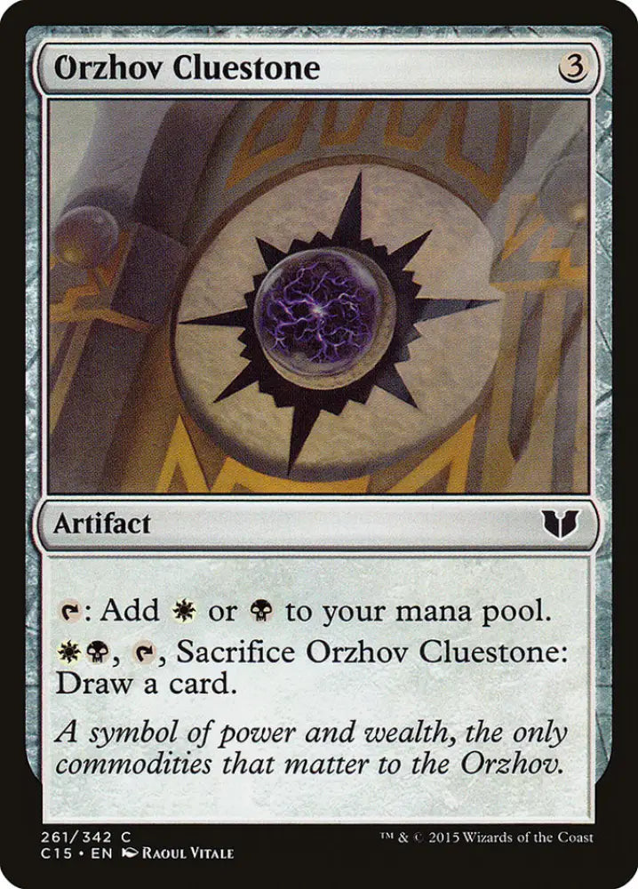 Orzhov Cluestone [Commander 2015] - MTG Single