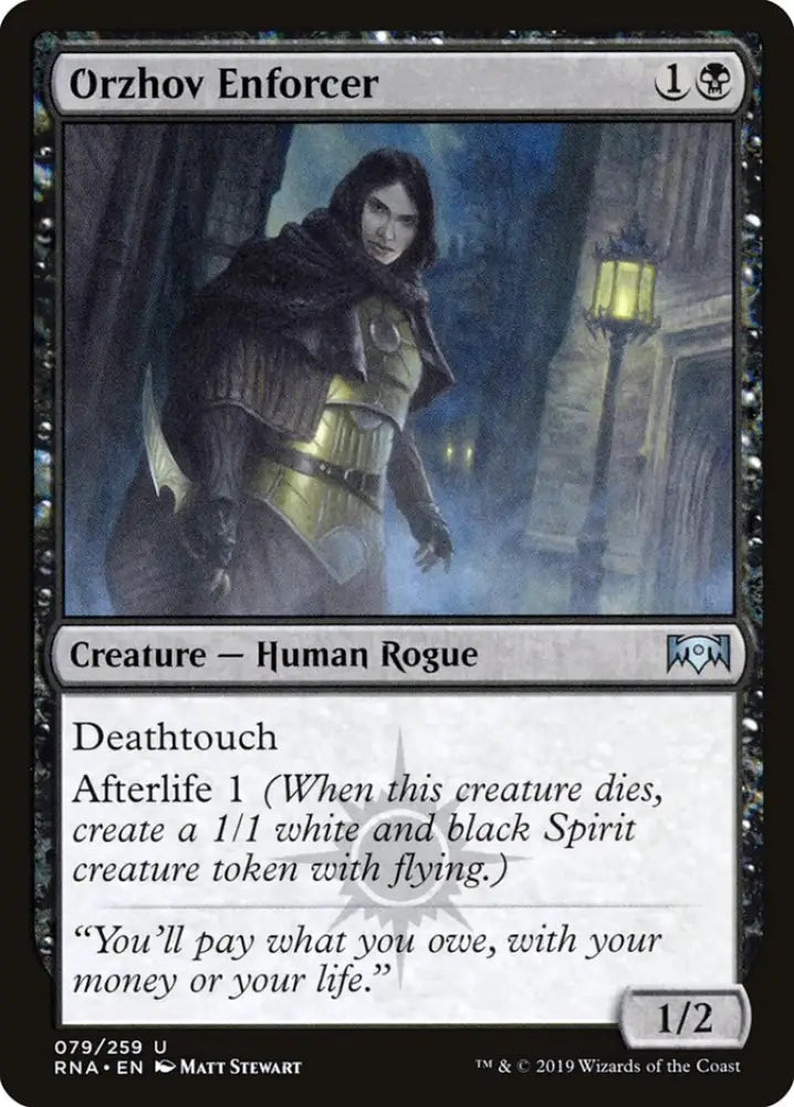 Orzhov Enforcer [Ravnica Allegiance] - MTG Single
