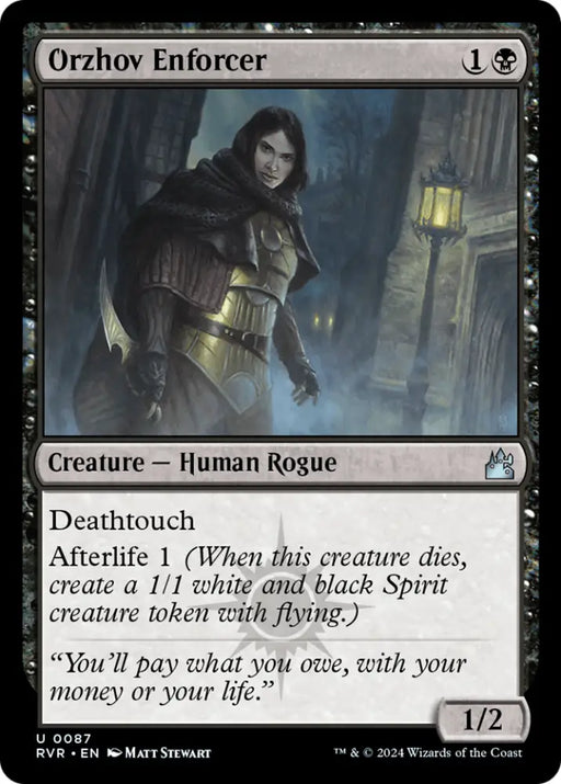 Orzhov Enforcer [Ravnica Remastered] - MTG Single