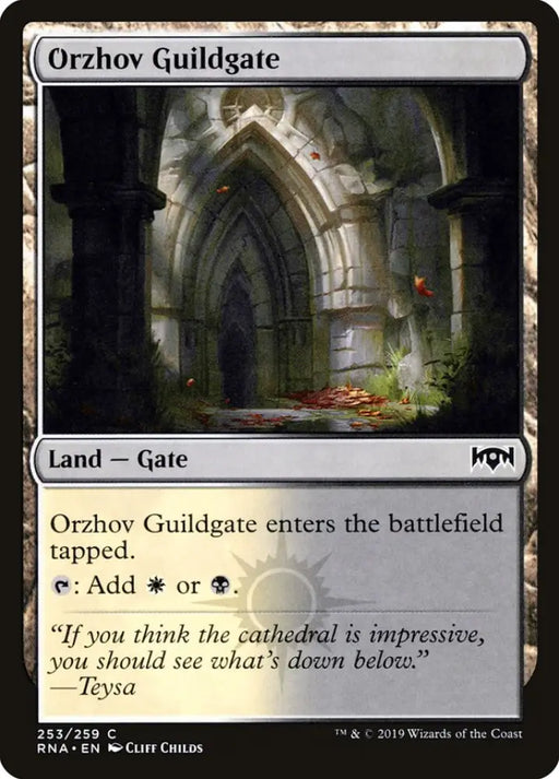Orzhov Guildgate (253/259) [Ravnica Allegiance] - MTG Single