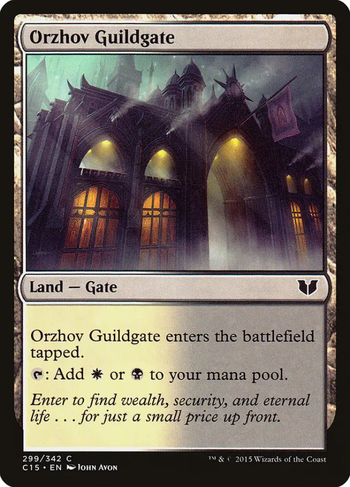 Orzhov Guildgate [Commander 2015] - MTG Single