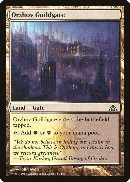 Orzhov Guildgate [Dragon’s Maze] - MTG Single