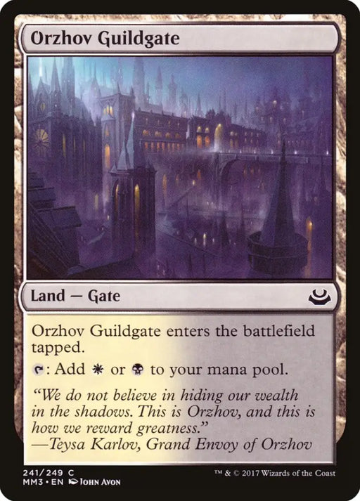 Orzhov Guildgate [Modern Masters 2017] - MTG Single