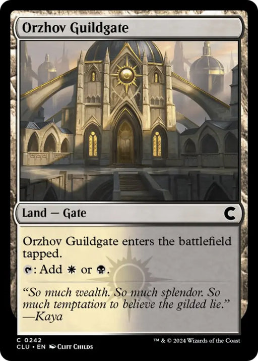 Orzhov Guildgate [Ravnica: Clue Edition] - MTG Single