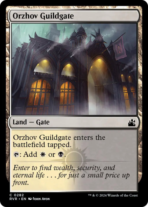 Orzhov Guildgate [Ravnica Remastered] - MTG Single
