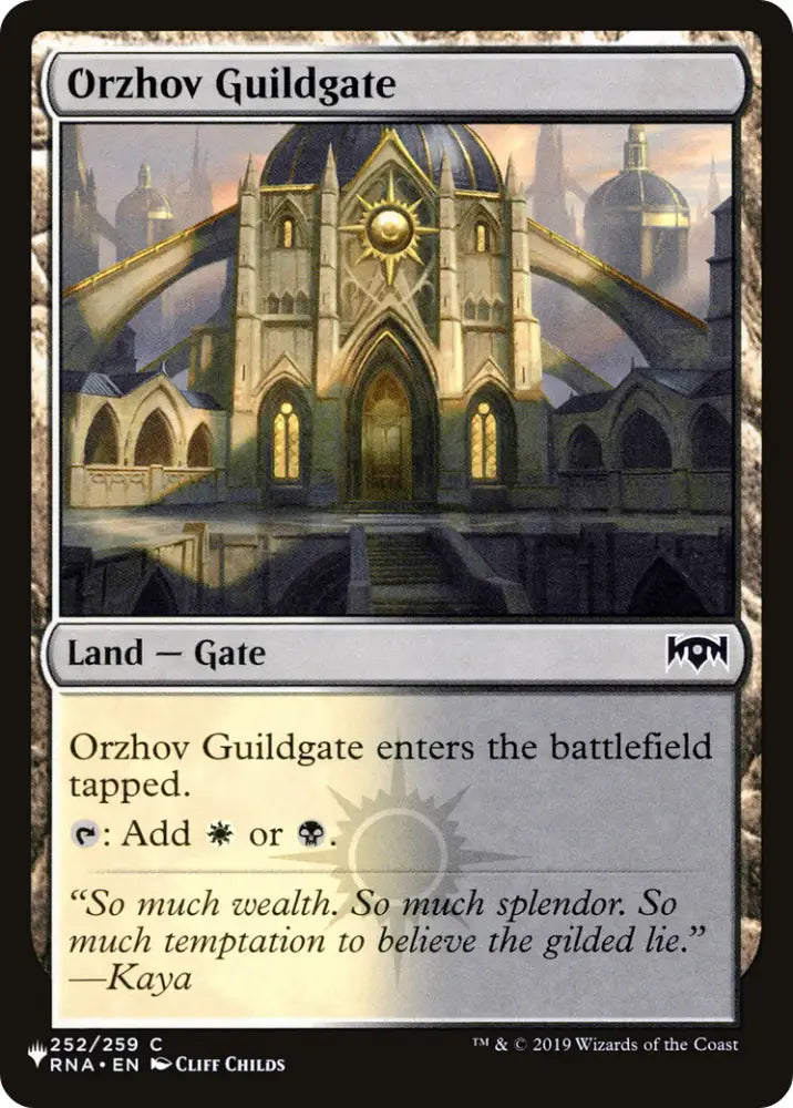 Orzhov Guildgate [The List] - MTG Single