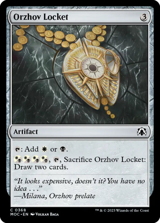 Orzhov Locket [March of the Machine Commander] - MTG Single