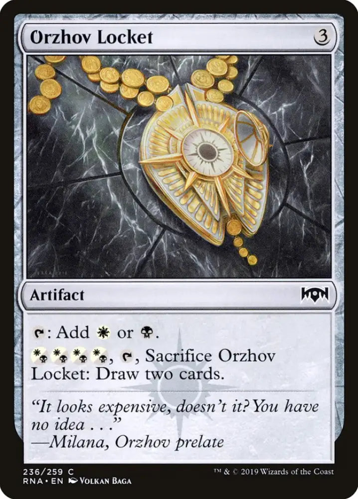 Orzhov Locket [Ravnica Allegiance] - MTG Single