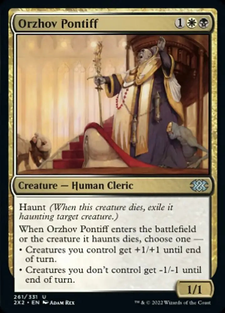 Orzhov Pontiff [Double Masters 2022] - MTG Single