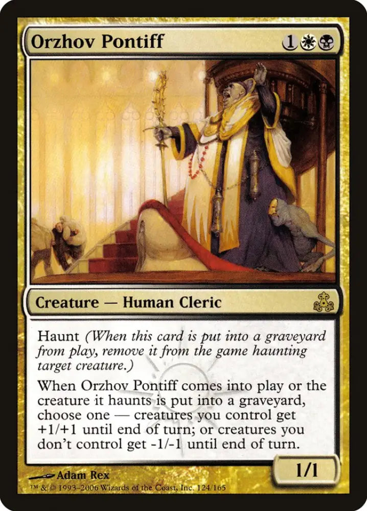 Orzhov Pontiff [Guildpact] - MTG Single