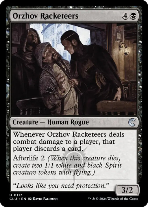 Orzhov Racketeers [Ravnica: Clue Edition] - MTG Single