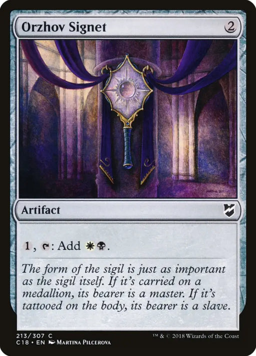 Orzhov Signet [Commander 2018] - MTG Single