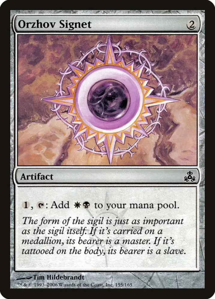 Orzhov Signet [Guildpact] - MTG Single