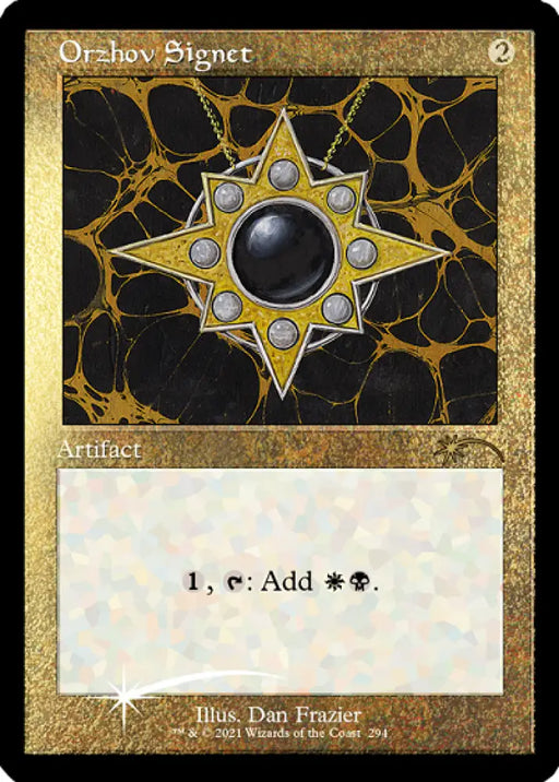 Orzhov Signet (Retro) (Foil Etched) [Secret Lair Drop Series] - MTG Single