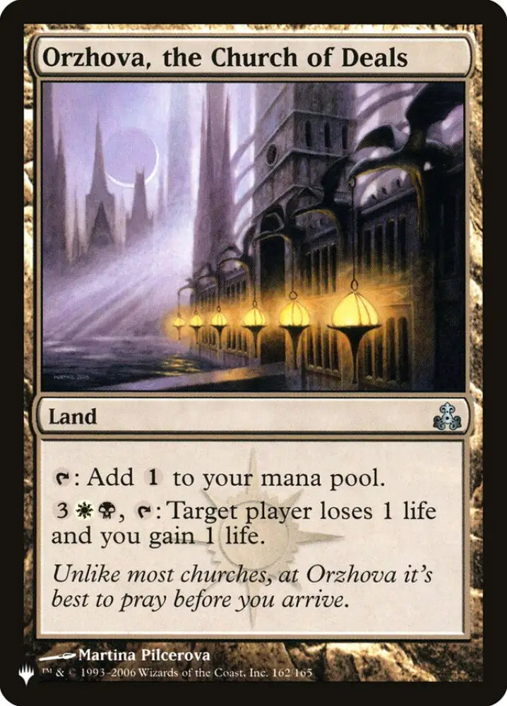 Orzhova the Church of Deals [The List] - MTG Single