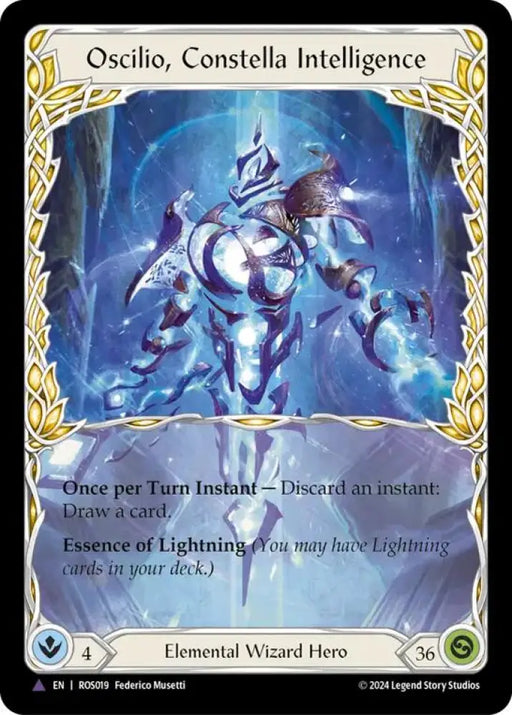 Oscilio Constella Intelligence (Marvel) [Rosetta] Cold Foil - Flesh And Blood Single