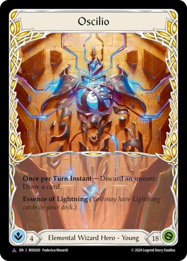 Oscilio (Marvel) [Rosetta] Cold Foil - Flesh And Blood Single