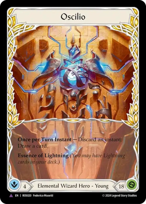 Oscilio (Marvel) [Rosetta] Cold Foil - Flesh And Blood Single