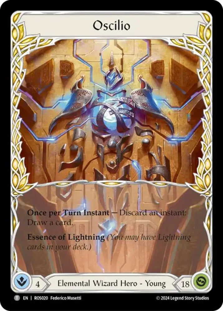 Oscilio [Rosetta] - Flesh And Blood Single