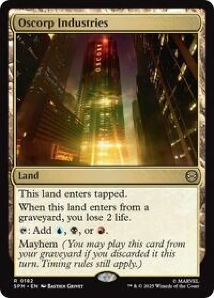 Oscorp Industries (182) [Marvel's Spider-Man]