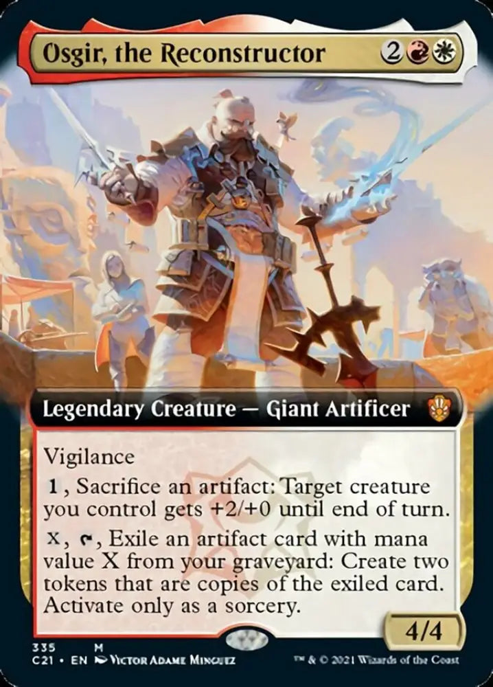 Osgir the Reconstructor (Extended Art) [Commander 2021] - MTG Single