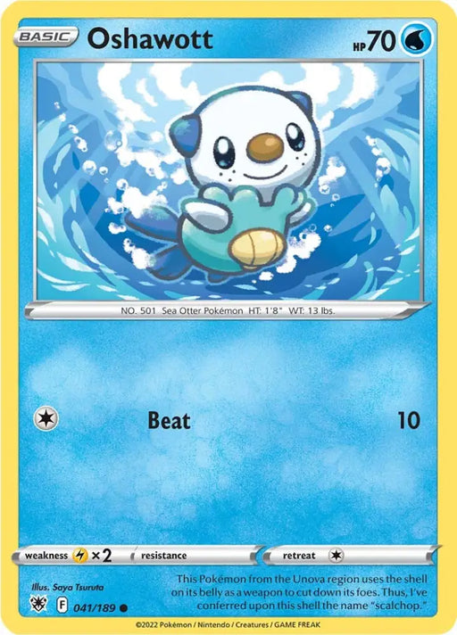Oshawott (041/189) [Sword & Shield: Astral Radiance] - Pokemon Single