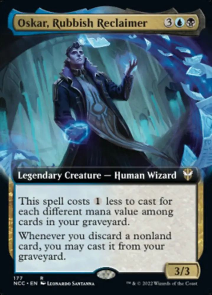 Oskar Rubbish Reclaimer (Extended Art) [Streets of New Capenna Commander] - MTG Single