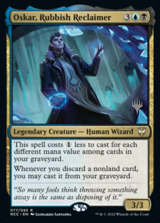 Oskar Rubbish Reclaimer (Promo Pack) [Streets of New Capenna Commander Promos] - MTG Single