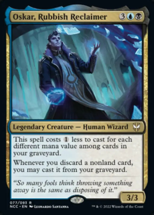 Oskar Rubbish Reclaimer [Streets of New Capenna Commander] - MTG Single