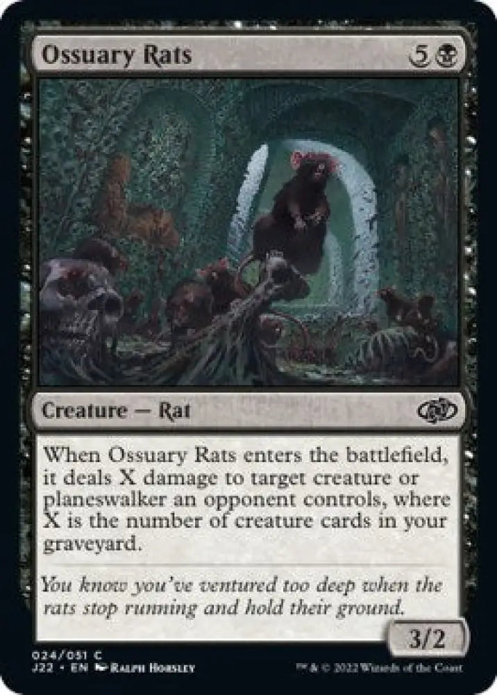 Ossuary Rats [Jumpstart 2022] - MTG Single
